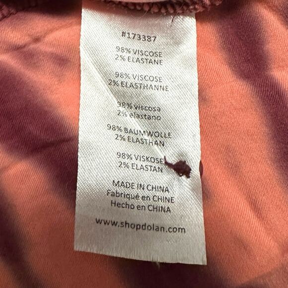 Anthropologie Dolan Eliska Pink Rose Tie Dye Maxi Dress Women’s XS Boho Artsy - Picture 6 of 9